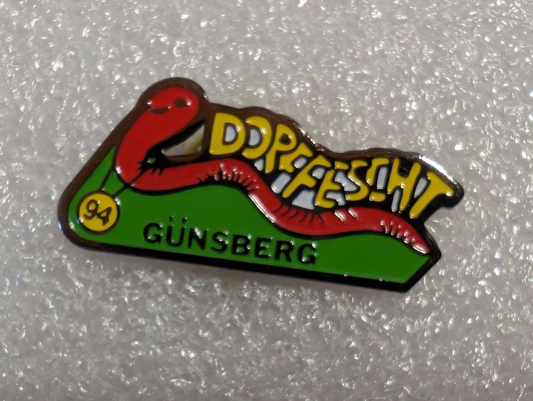 Placchette & Badge: Ansteckpin 270: Dorffest Günsberg – Usato da Oppligen venduto da Pin-Fall-Shop