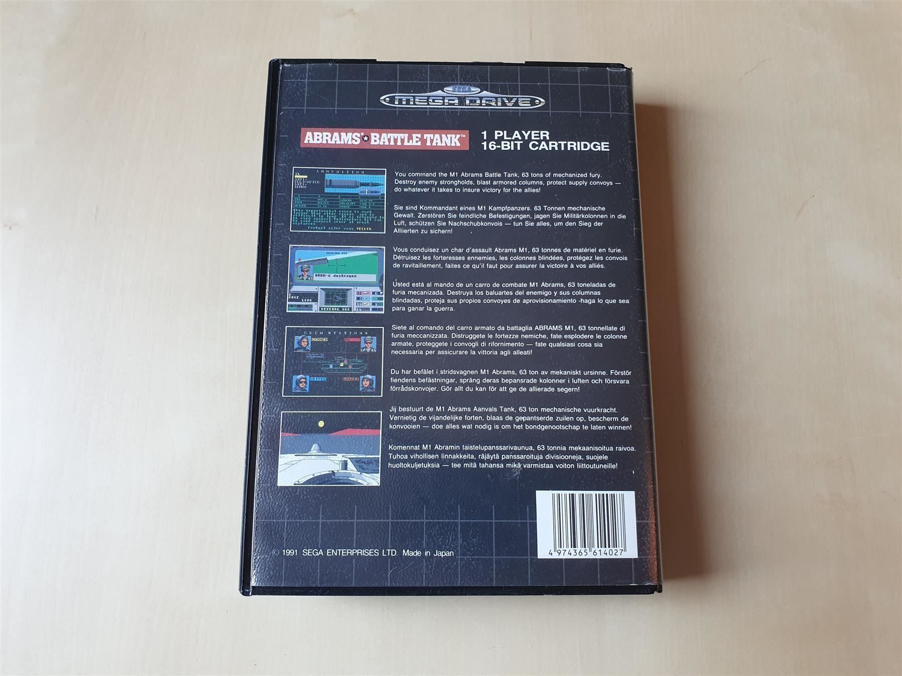 Sega Giochi: M-1 Abrams Battle Tank – Usato da Stansstad venduto da collectorsshop 1