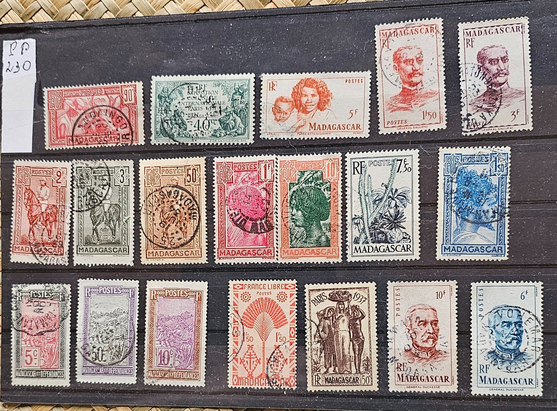 Tutti i francobolli: Colonies françaises - MADAGASCAR – Usato da Les Valettes venduto da Nuba1