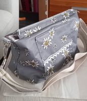 Edelweiss Umhängetasche Handtasche Shopper Handmade