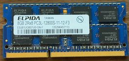 RAM SODIMM 8 Go DDR3L – Elpida (HP)