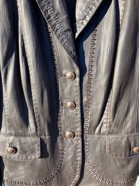 Gerry Weber Giacche: Leder Jacke Damen – Usato da Laax GR venduto da Huwy01 2