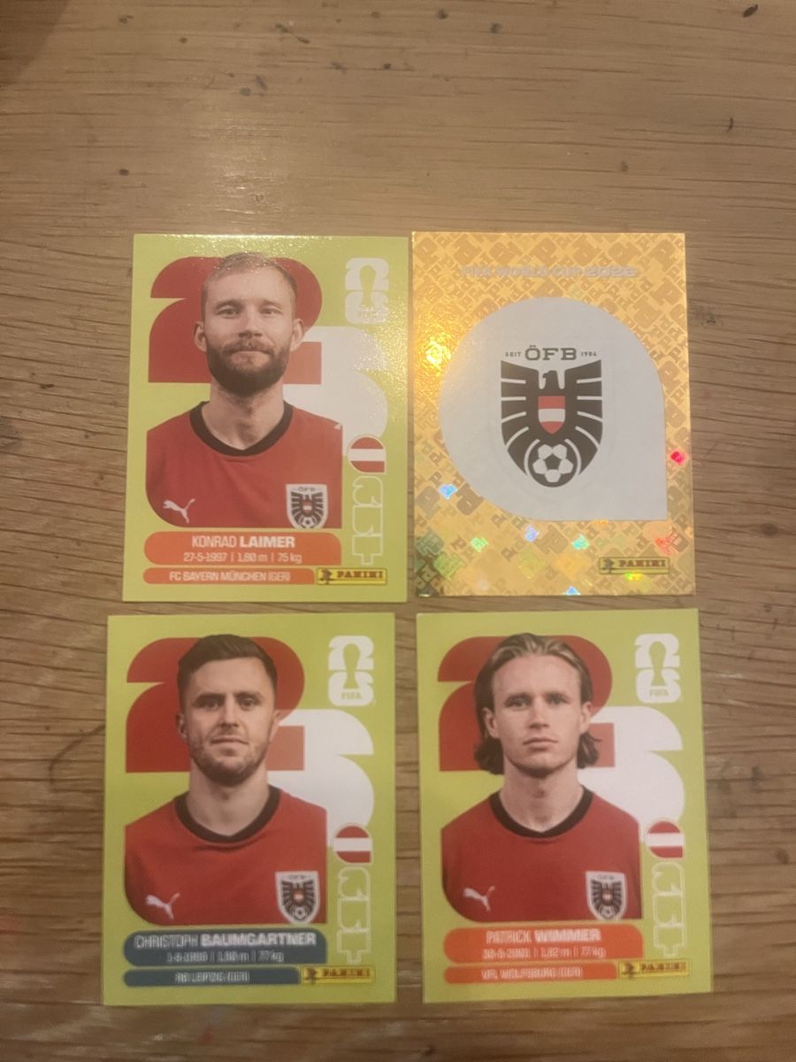 Panini Carte collezionabili: Paninis Österreich – Nuovo (secondo la descrizione) da Zürich venduto da Noth020570