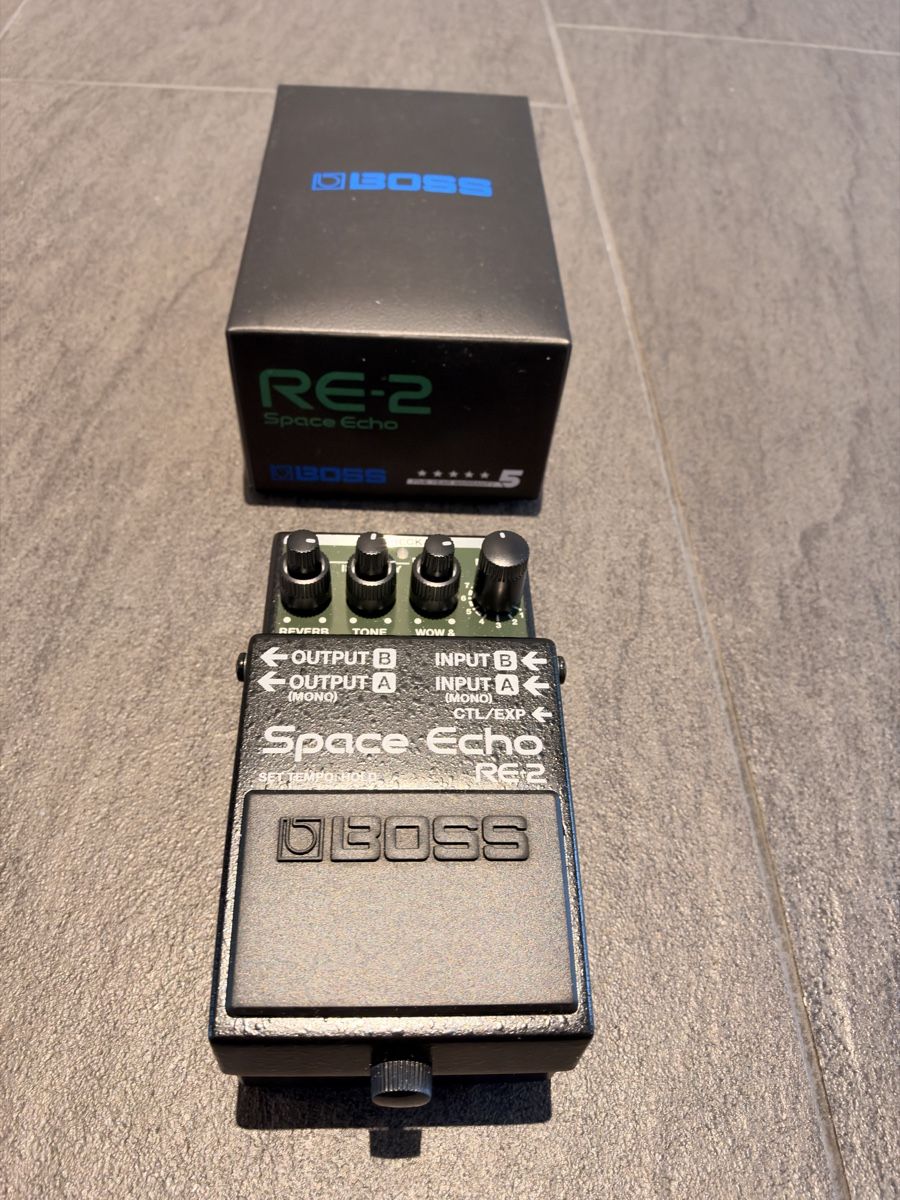Strumenti musicali: Boss RE-2 Space Echo Effektpedal mit OVP gebraucht – Nuovo (secondo la descrizione) da Neuenkirch venduto da Flackmataz