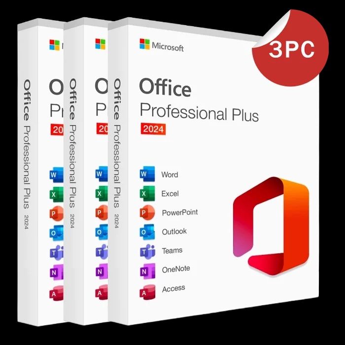 Microsoft Software: Office 2024 Professional Plus (3 clés) – Usato da Saignelégier venduto da KNM