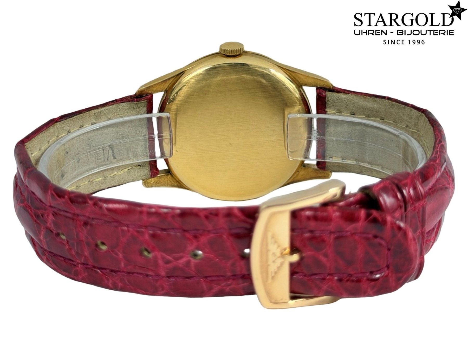 Longines Orologi: Longines Handaufzug Vintage Gold – Usato da Zürich venduto da Stargold-Uhren 6
