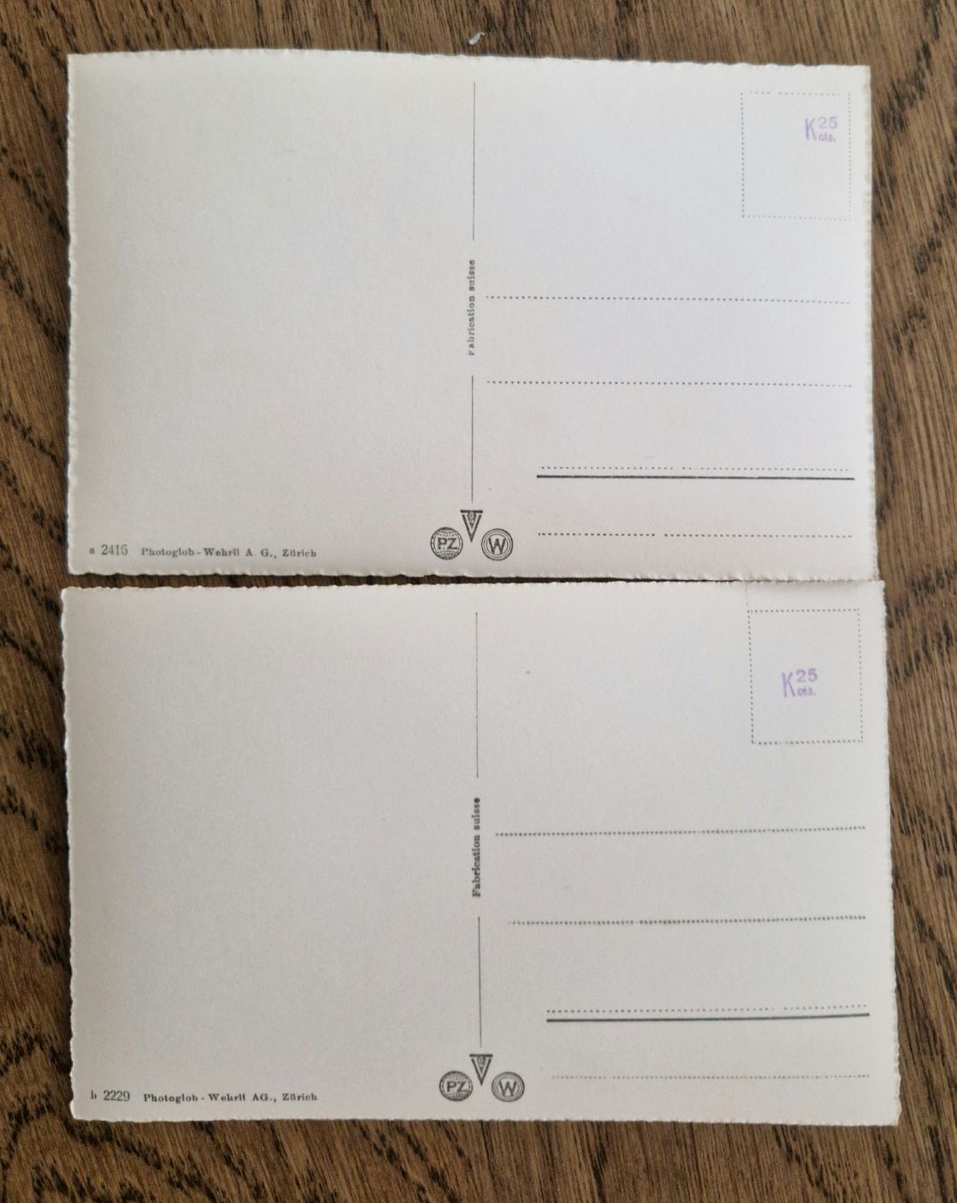 Cartoline postali: 2 AK Engelberg – Usato da Ebikon venduto da Donar50 1