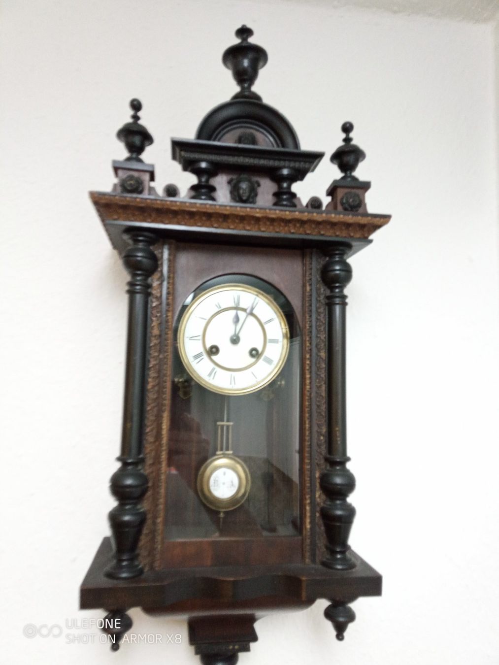 Orologi da terra & Orologi da parete: Schöner antiker Regulator – Usato da Zürich venduto da edi_c2m6