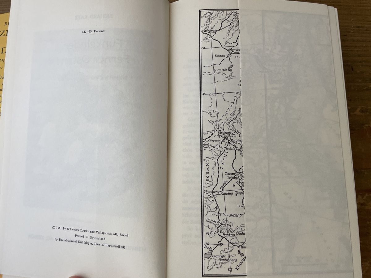 Bücher: Buch: Funkelnder ferner Osten - Richard Katz 1961 – Gebraucht aus Winterthur von cheerio97 3