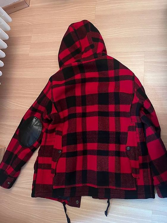 Veste a carreaux rouge et noir homme outlet