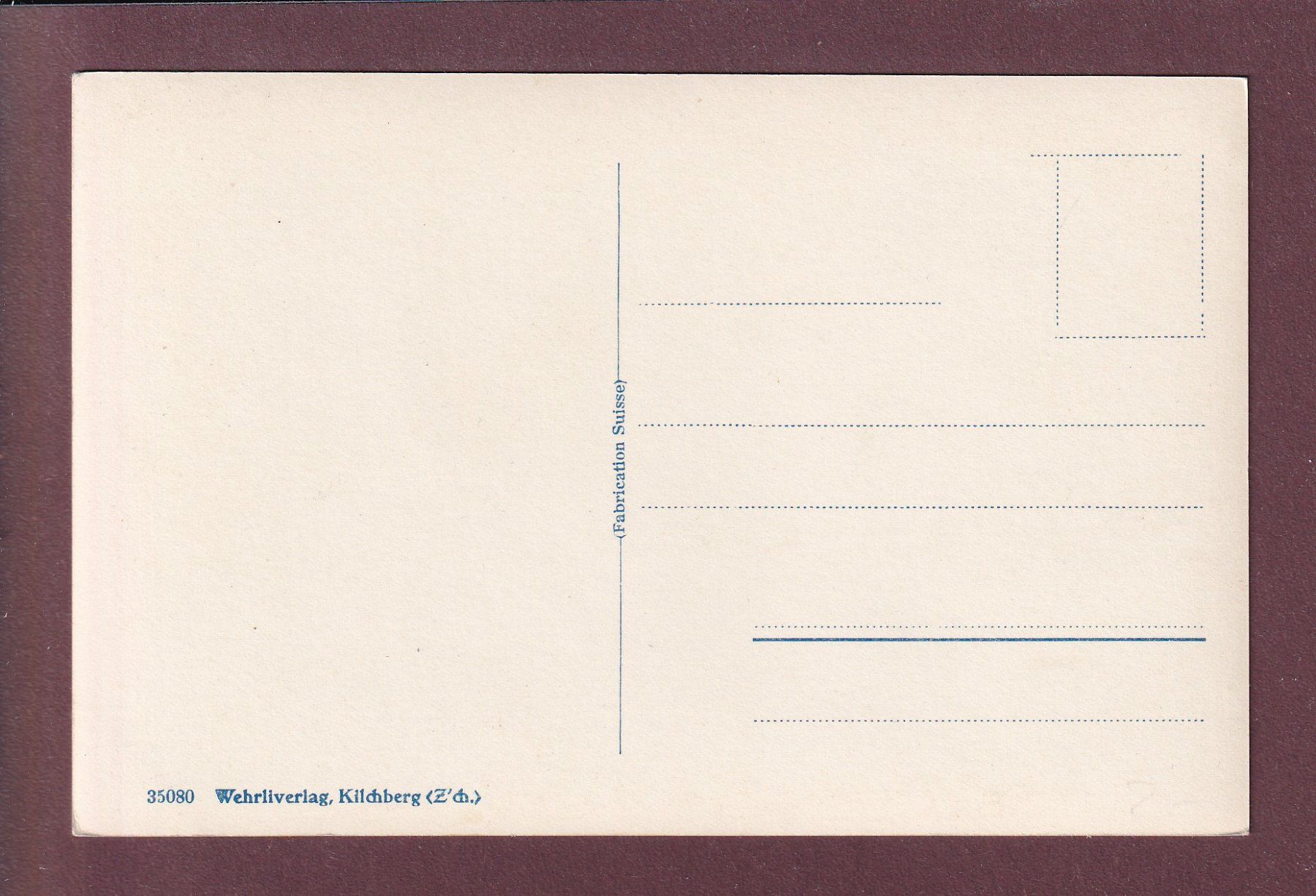 Cartoline postali: KANDERSTEG - Kirche - Birre – Usato da Pully venduto da nicecards 1