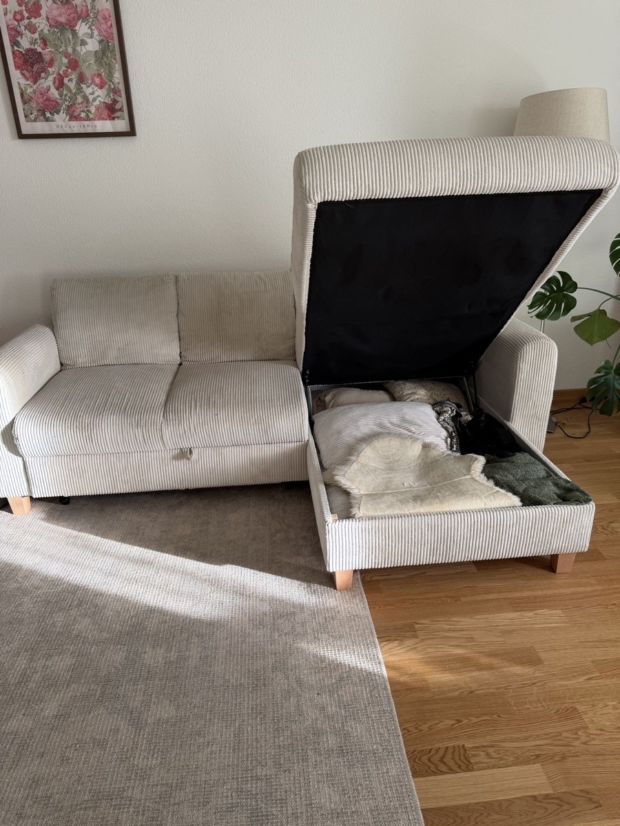 Sofas: Cordsofa beige – D'occasion à Luzern par Lorena_Saveria 2