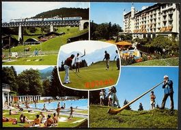 GSTAAD Montreux-Oberland-Bahn - Golf - Alphornbläser