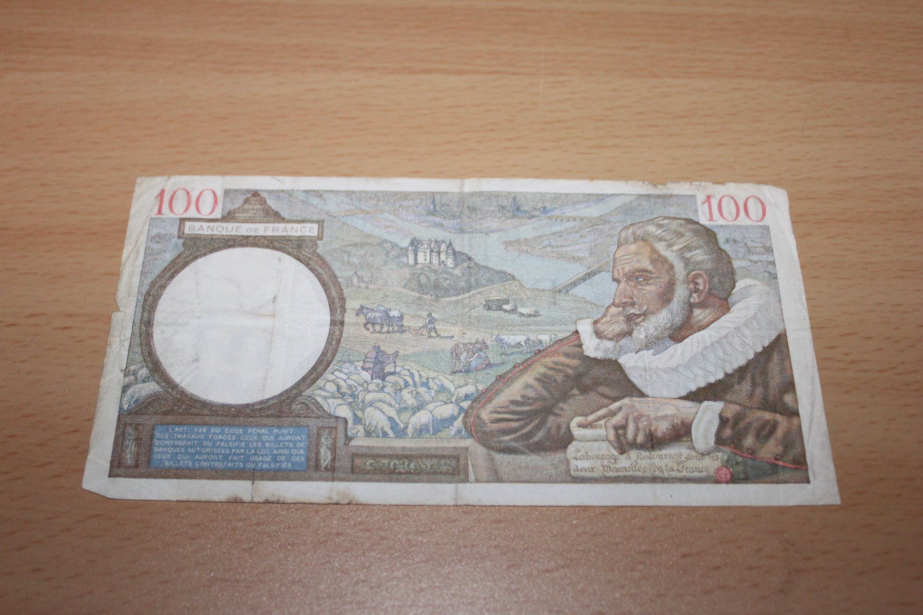 Banconote: Frankreich 1940 - 100 Francs – Usato da Kaden venduto da Buchantiquariat 1