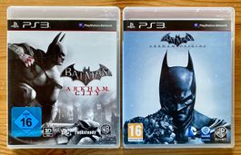 2x Batman (Bundle); Arkham City & Arkham Origins - PS3