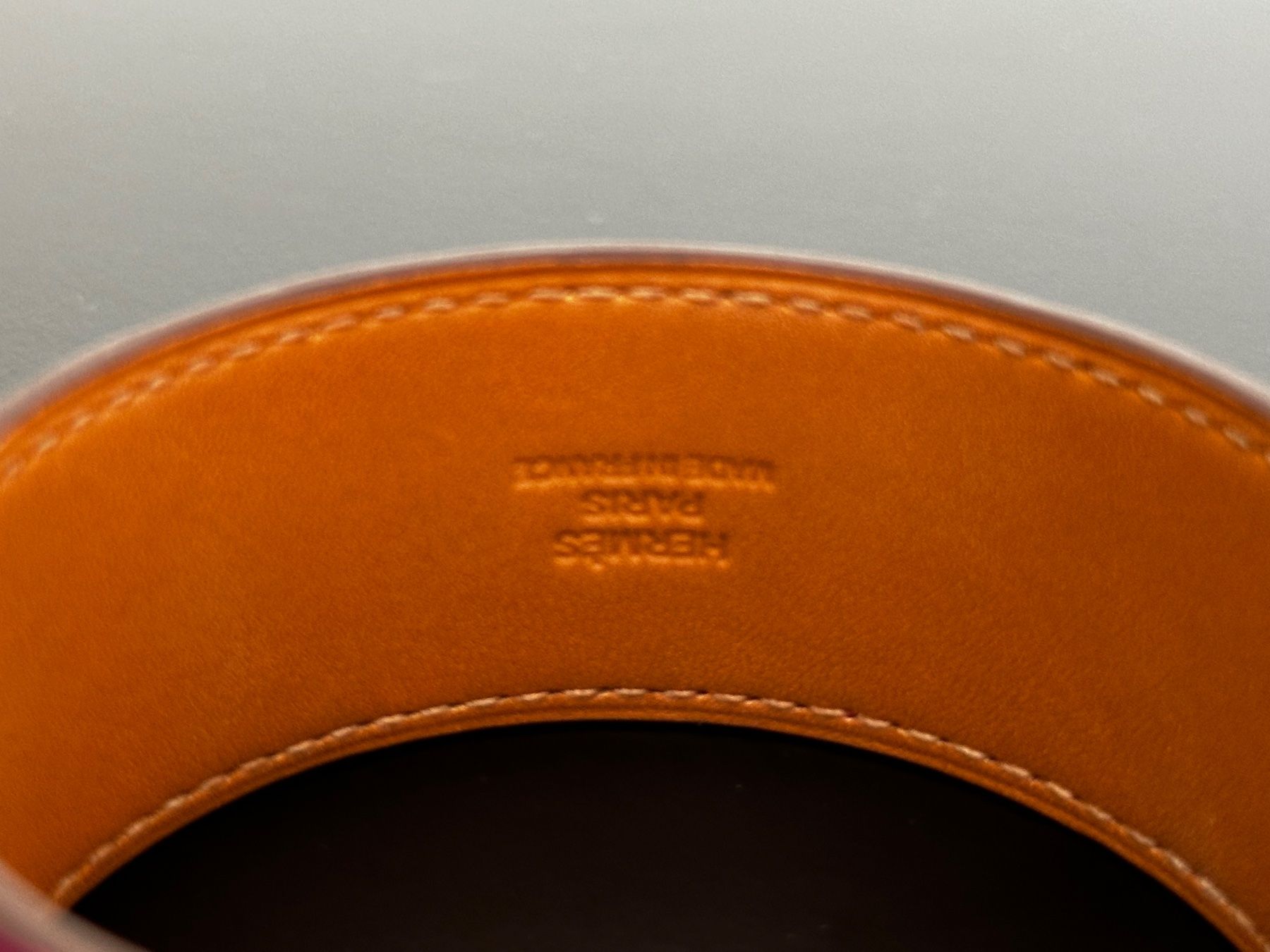 Hermès Armbänder & -reifen: Hermes Lederarmreif, Gr.S – Gebraucht aus Mörschwil von Marroni13 1
