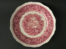 Speiseteller ø 25 cm * VISTA RED * - MASONS - England