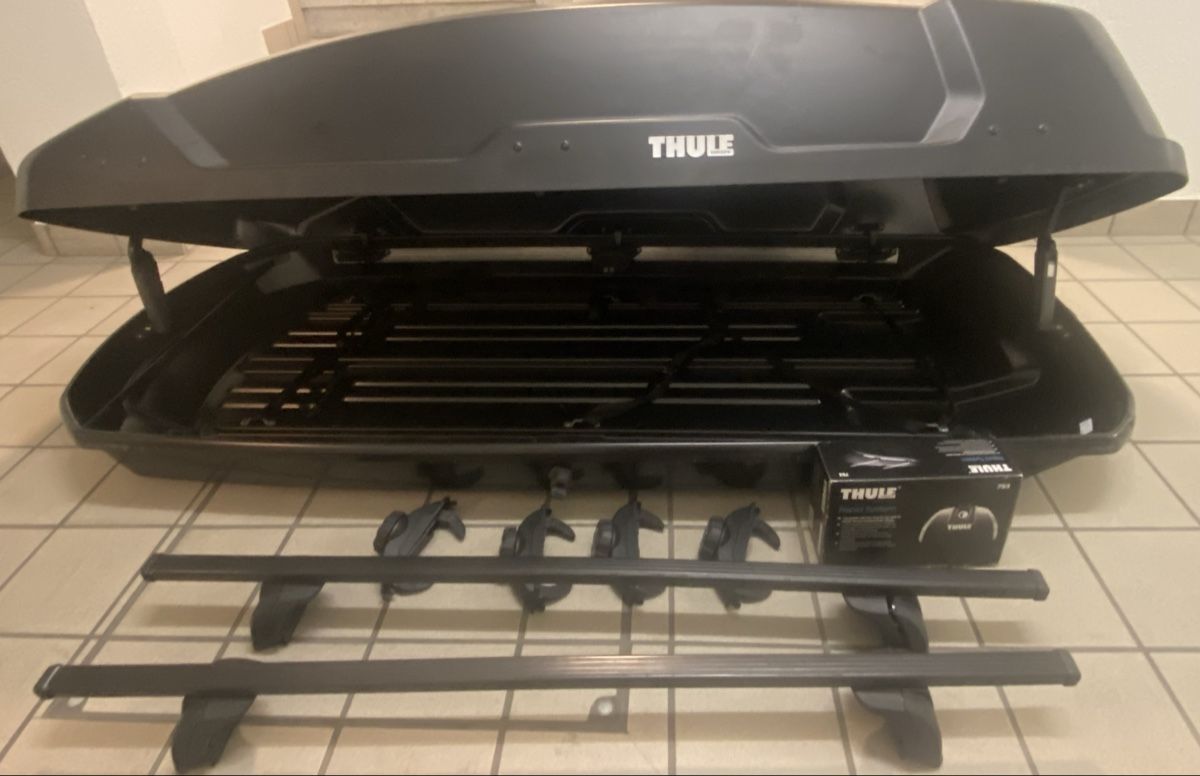 Thule Coffres de toit: Thule Dachbox FORCE XT L + Dachträger und Rapid System – D'occasion à Zürich par Ricciand 3