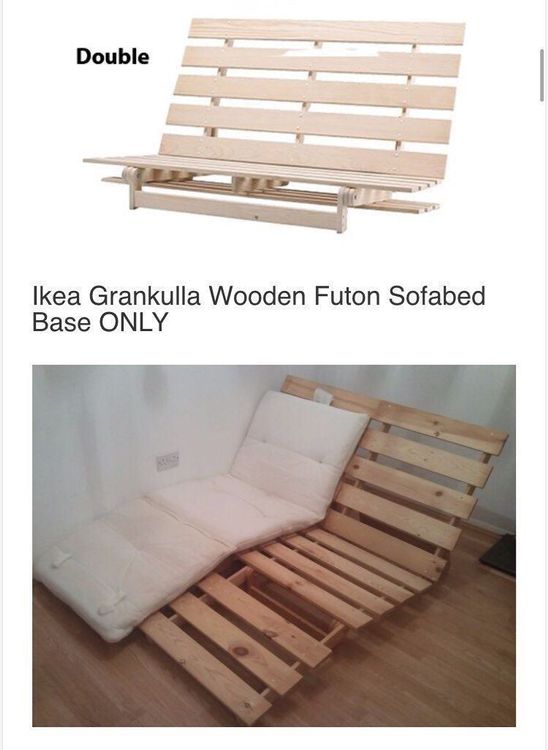 Ikea Grankulla Wooden Futon Sofabed Base Acheter sur Ricardo