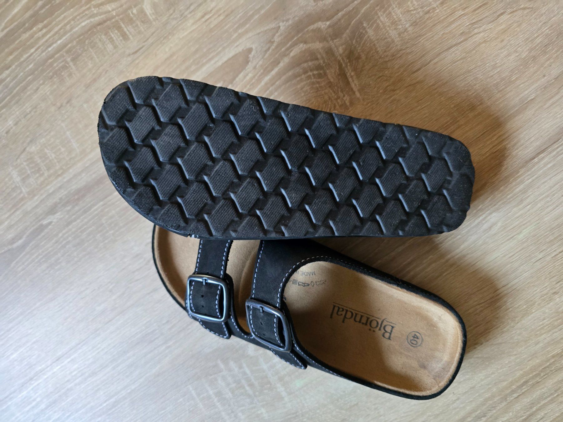 Dosenbach Scarpe da uomo: Sandalen Björndal schwarz Grösse 40 – Usato da Rheineck venduto da pepino85 1