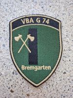 *** Badge Vba G 74 mit klett ***