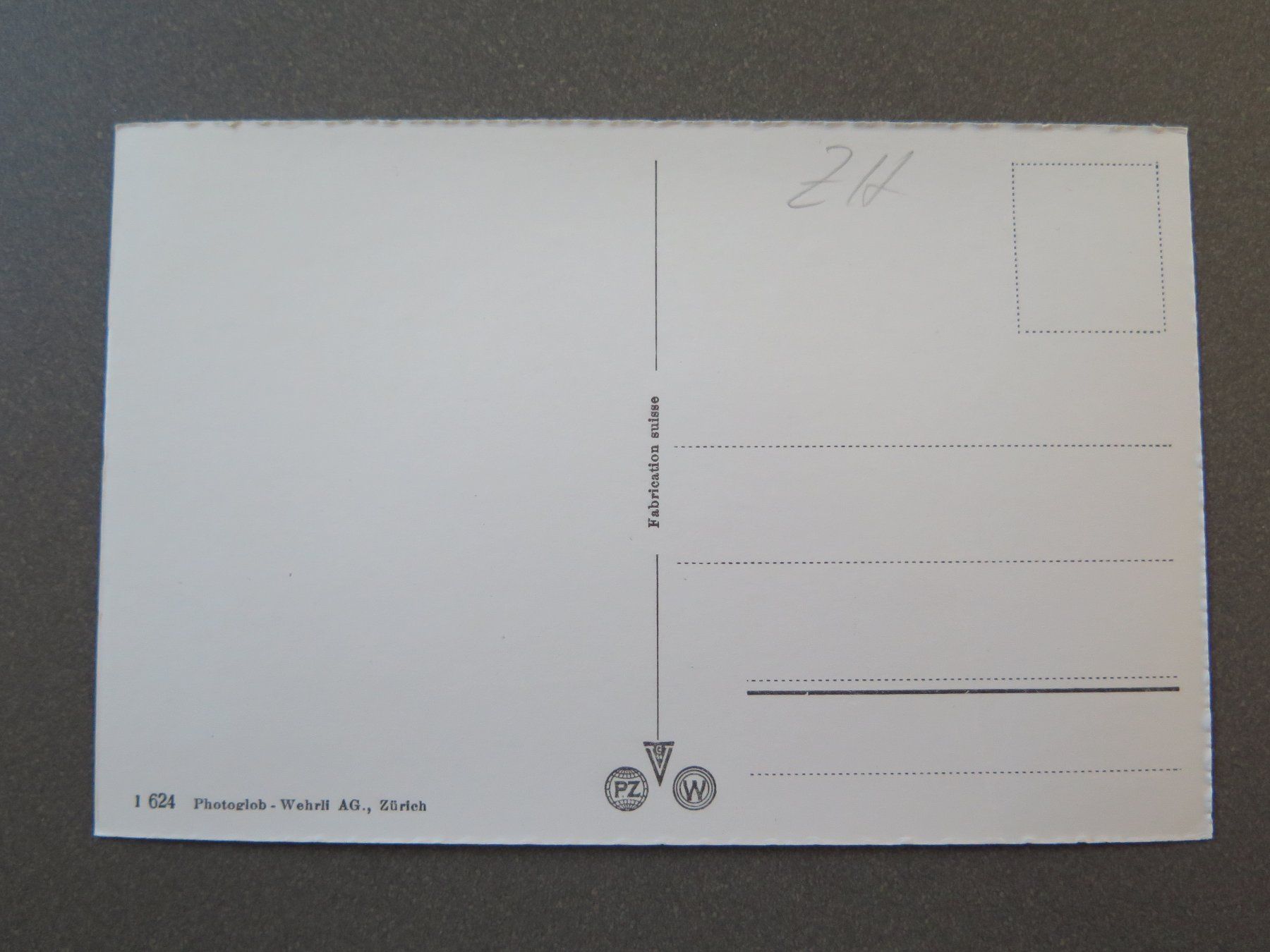 Cartoline postali: ZÜRICH-OERLIKON – Usato da Wittenbach venduto da lipasal 1