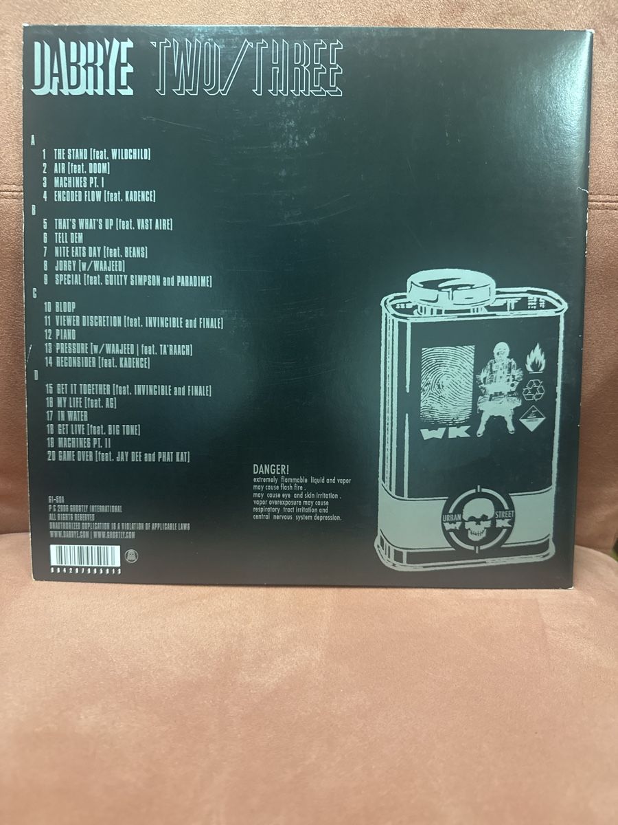 Schallplatten: Vinyle Dabrye Two/Three (Ghostly WK) - Hip-Hop Underground – Gebraucht aus Seigneux von 1525Nas 1