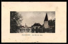 AK Solothurn, Am Ufer der Aare
