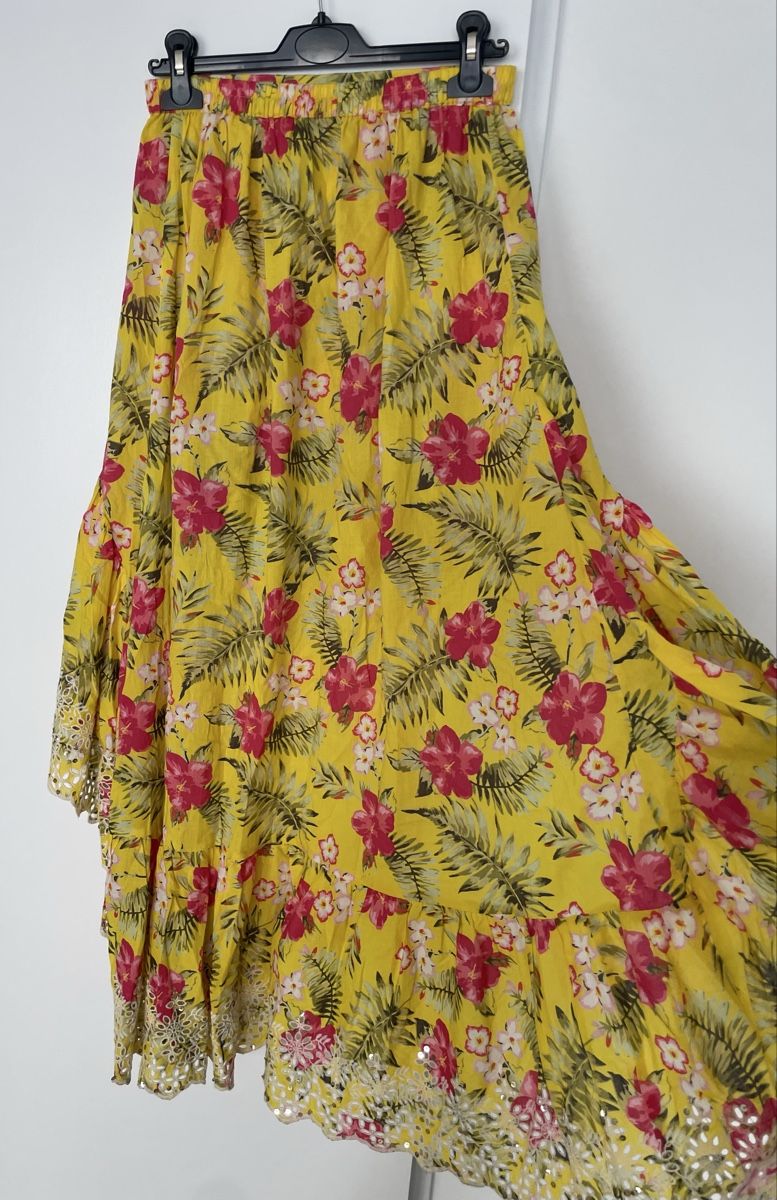 Röcke: Mini / maxi flower print and sequin summer skirt 36 – Neu (gemäss Beschreibung) aus Embrach von lau_2gtp 4