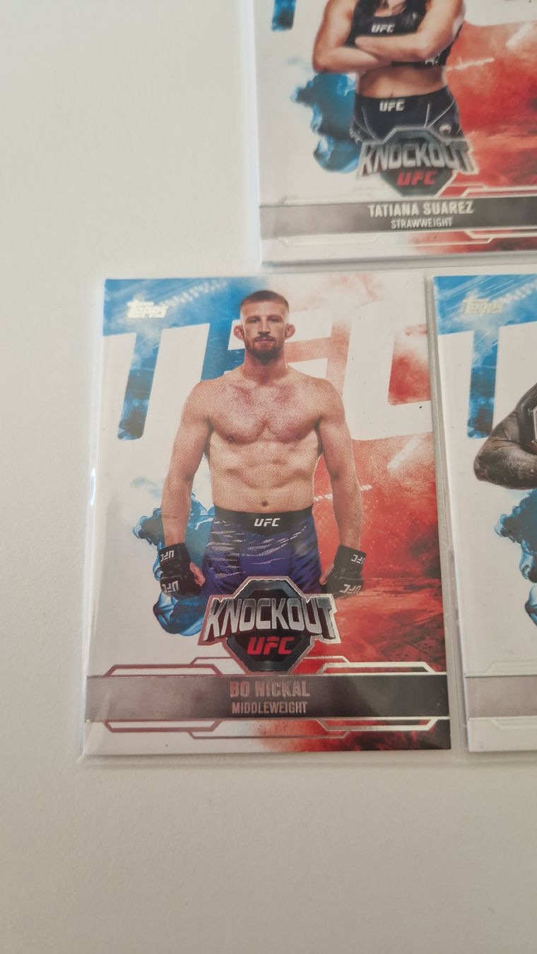 Topps Carte collezionabili: Topps UFC Knockout base Card Lot – Nuovo (secondo la descrizione) da Zürich venduto da limmatschwimmer 1