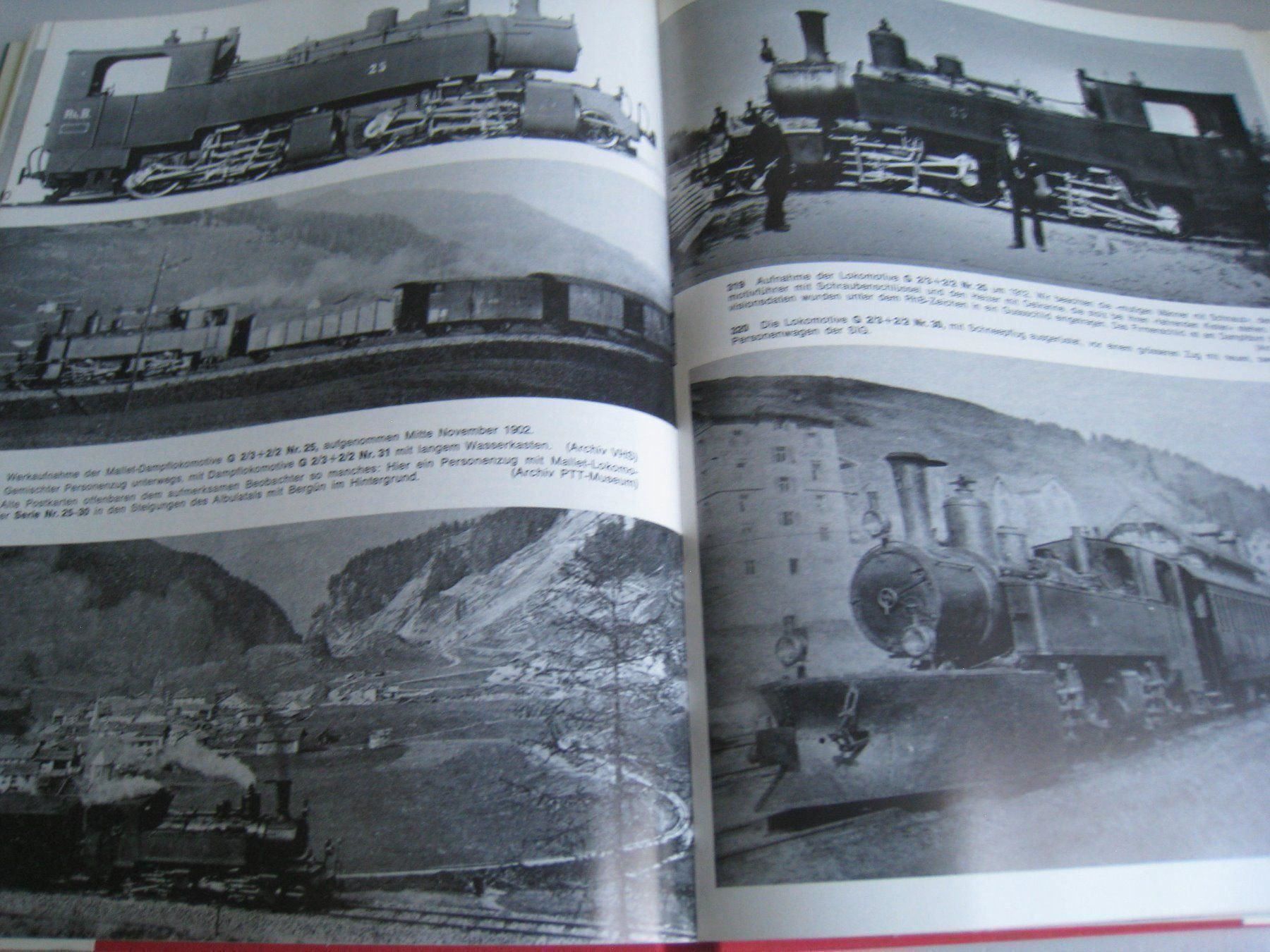 Libri: Dampfloks der Rhb, Archiv Nummer 22 – Usato da Buchs ZH venduto da swiss-train 5
