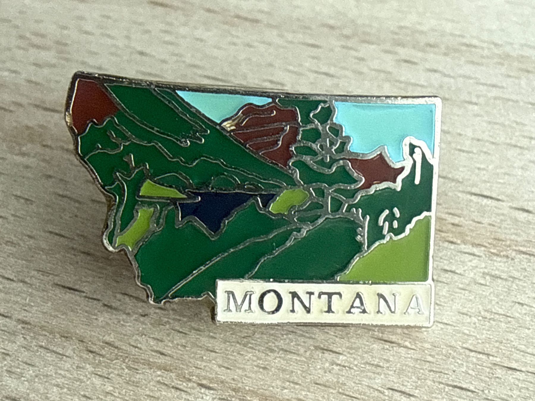 Placchette & Badge: Pin Montana – Usato da Glattbrugg venduto da Schweigmatt