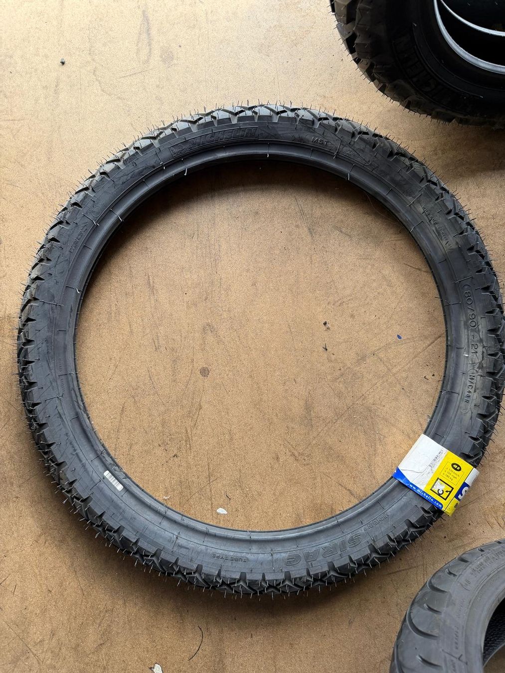 Michelin Pneumatici & Ruote complete: Michelin Sirac 80/90-21 48R DOT2416 – Nuovo (secondo la descrizione) da Otelfingen venduto da ccracing 1