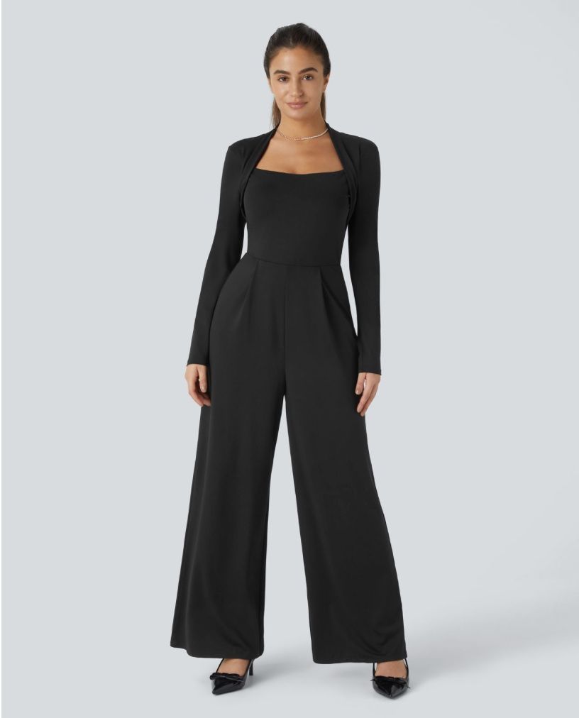 Halara Tute: Jumpsuit weiss M – Nuovo e nell'imballaggio originale da Basel venduto da NadineW95