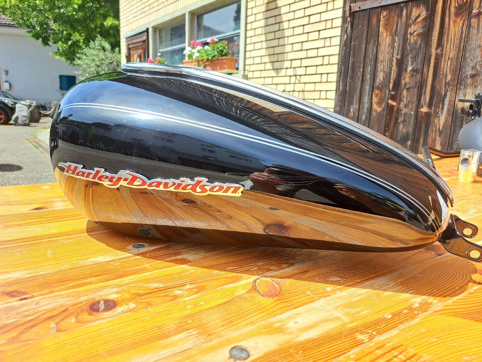 Harley-Davidson Sonstiges Fahrzeugzubehör: Harley-Davidson XL1200C Tank – Gebraucht aus Jona von Crazy_l