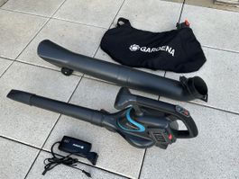 GARDENA Souffleur Aspirateur Broyeur Sans Fil Powerjet Li-40