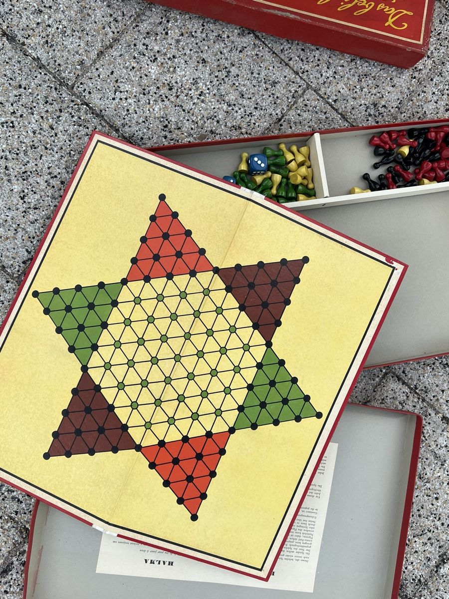 Giochi: Antikes Halma und Eile mit Weile – Usato da Dittingen venduto da Bellevista 6