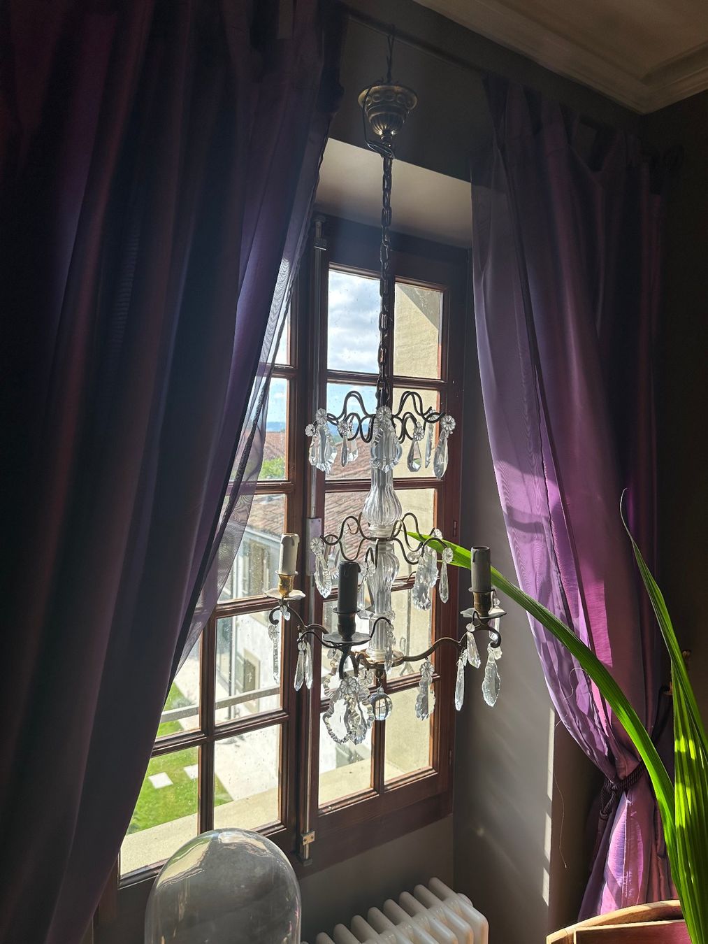 Lampadari & plafoniere: Beau lustre antique 4 feux – Usato da Russin venduto da applenic 1