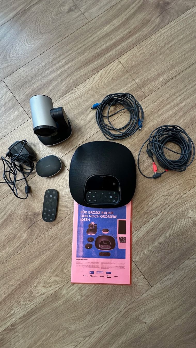 Webcams: Logitech GROUP Videokonferenz-System – D'occasion à Schmitten FR par Tibeter7