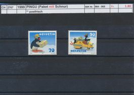 1999 "PINGU (Paket mit Schnur)", ** postfrisch