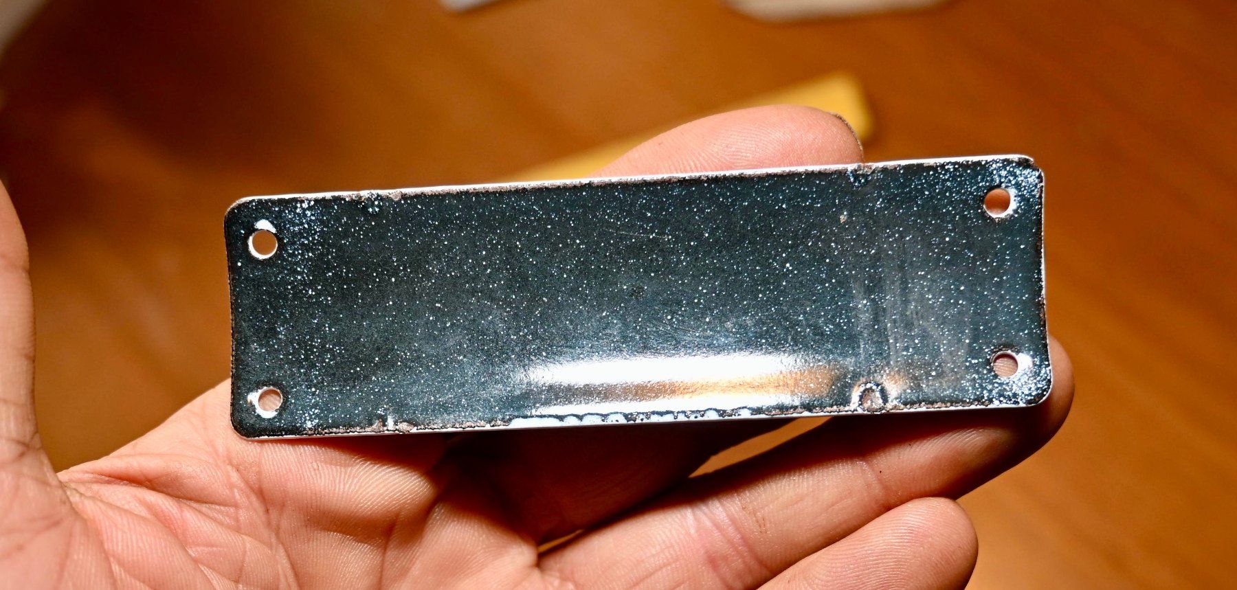 SBB/CFF/FFS Insegne: Emaille - Schild SBB-SöB 10 x 3 cm MEILEN  - MÄNNEDORF 1956 – Usato da Pfaffhausen venduto da mono_rec 5