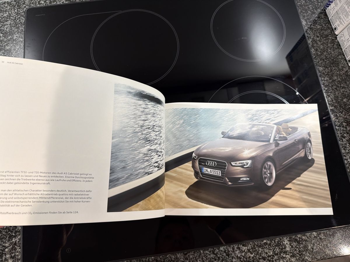 Audi Documenti: Audi A5/S5 Coupe/Cabriolet Prospekt – Usato da Wolfwil venduto da Rolex1 4