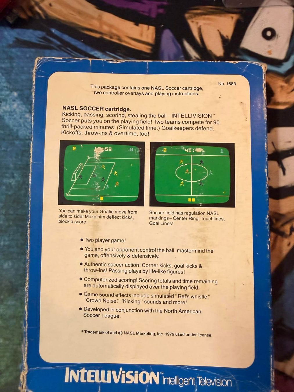Giochi: NASL Soccer Mattel Intellivision – Usato da Giubiasco venduto da Ticinerd 2