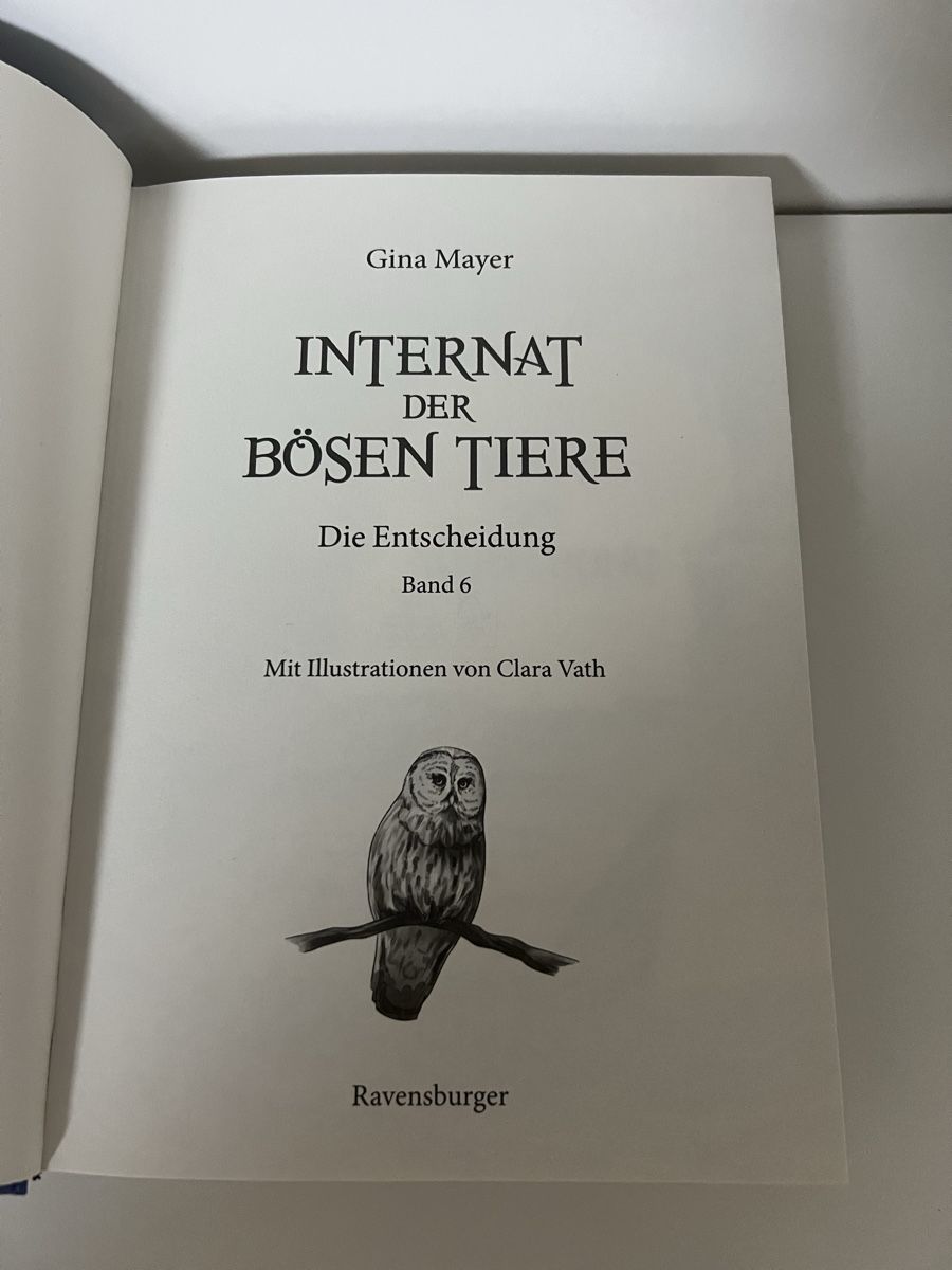 Libri: INTERNAT DER BÖSEN TIERE BAND 6 – Nuovo (secondo la descrizione) da Pfäffikon ZH venduto da Batgirl78 3