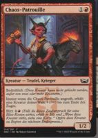 TCG Magic The Gathering  MTG DE SNC 114 Chaos-Patrouille