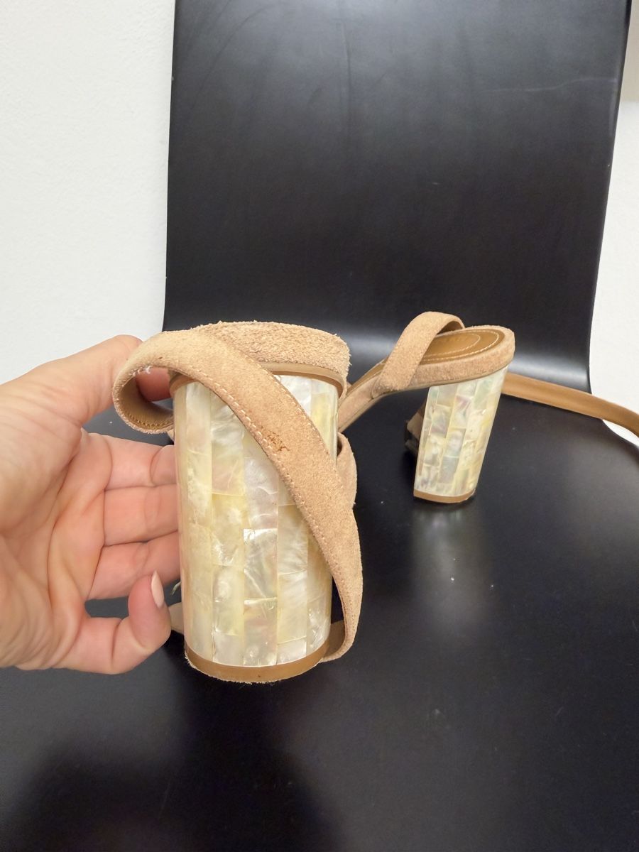 Chloé Scarpe da donna: See by Chloe Wildleder Sandalen  – Usato da Neerach venduto da the_modern_mini 3