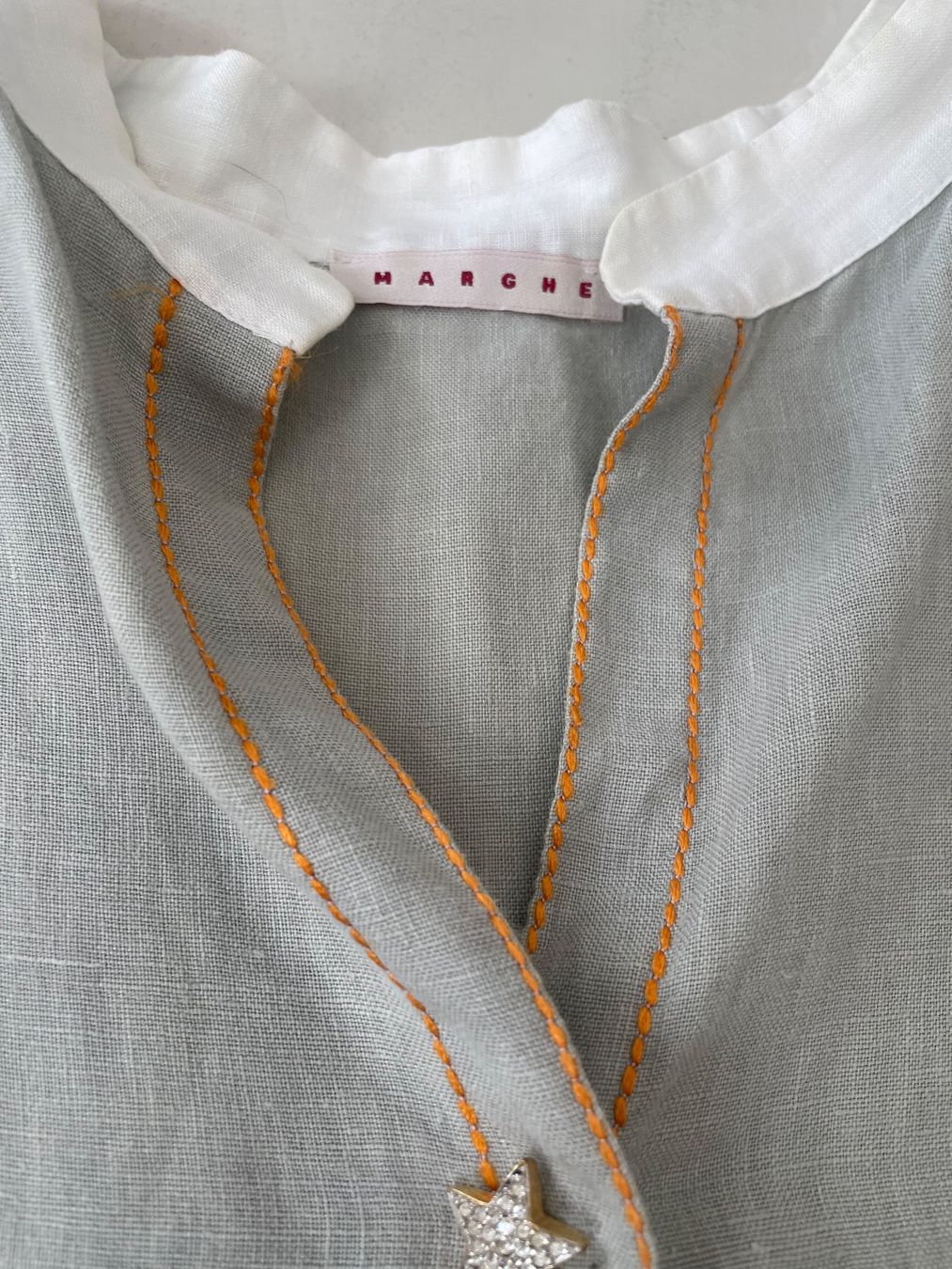 Camicette: Top 100% Lino. Top Marghe – Usato da Minusio venduto da Pink222 2