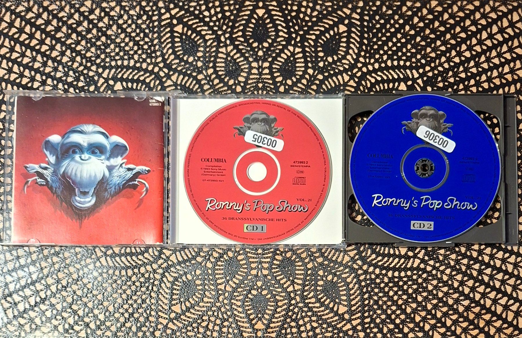 CD: Ronny's Pop Show 21, 2CD Hit Compilation Sampler 1993 – Usato da Amriswil venduto da Celini3 2