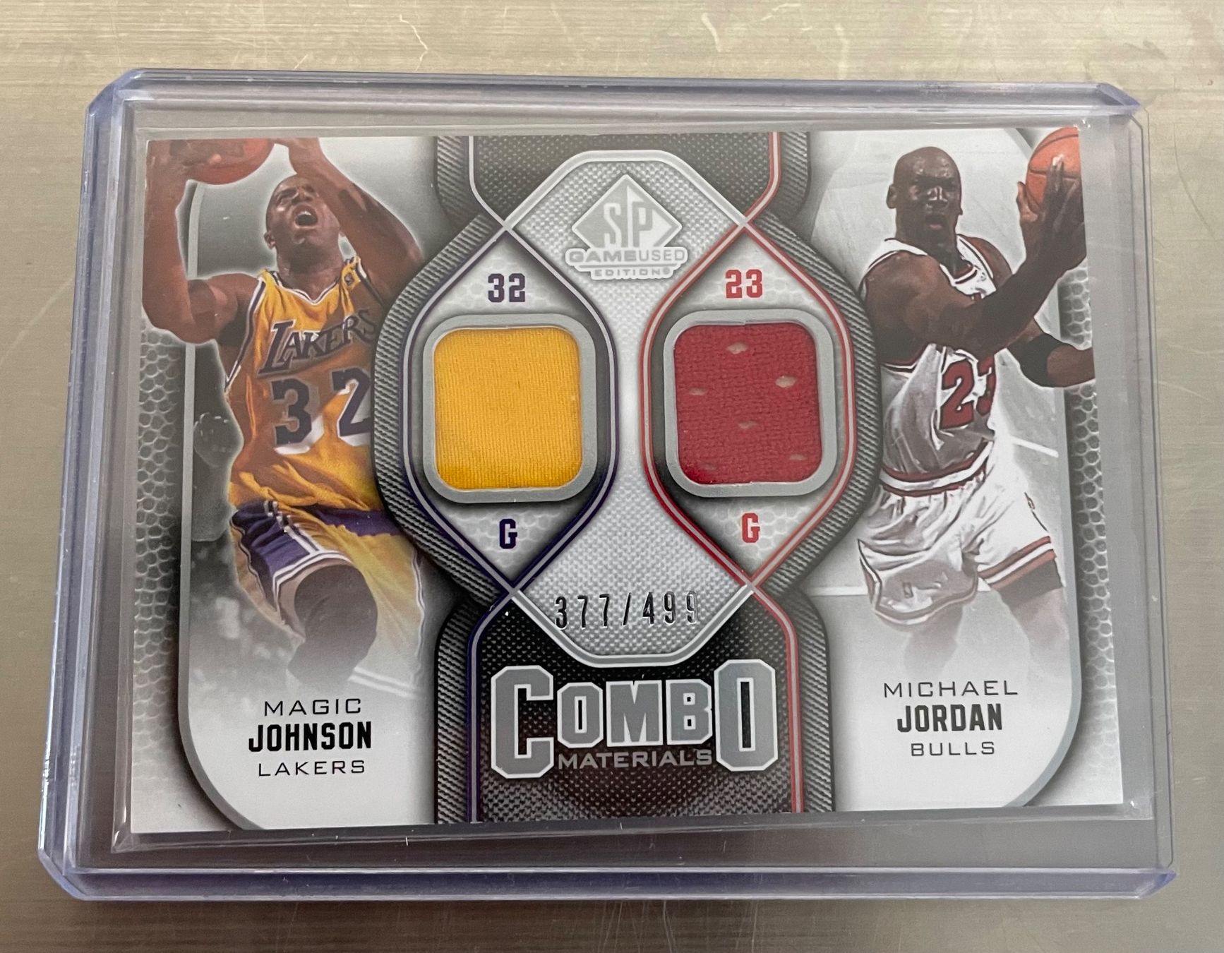 Nba Carte collezionabili: NBA M Jordan/M Johnson Combo Materials Card – Nuovo (secondo la descrizione) da Muttenz venduto da joba23
