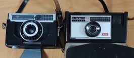 2 Stück Vintage Kameras Agfa Isomat Rapid und Kodak 📸